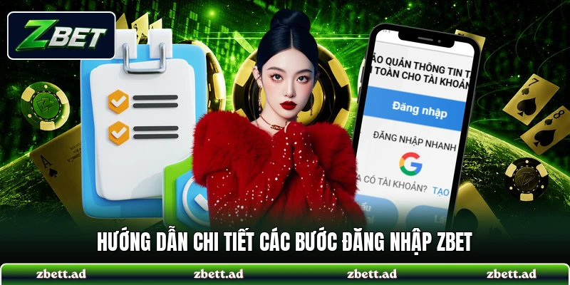 Hướng dẫn đăng nhập ZBET qua đường dẫn