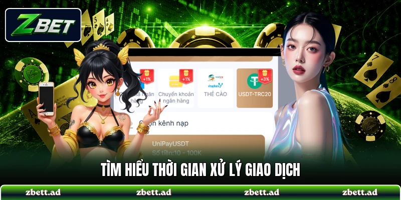 Tìm hiểu thời gian xử lý giao dịch