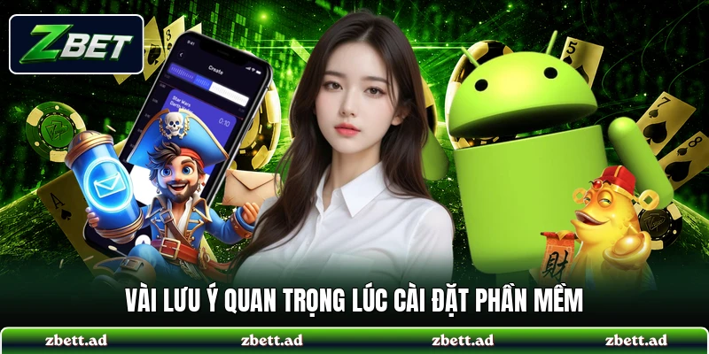Vài lưu ý quan trọng lúc cài đặt phần mềm