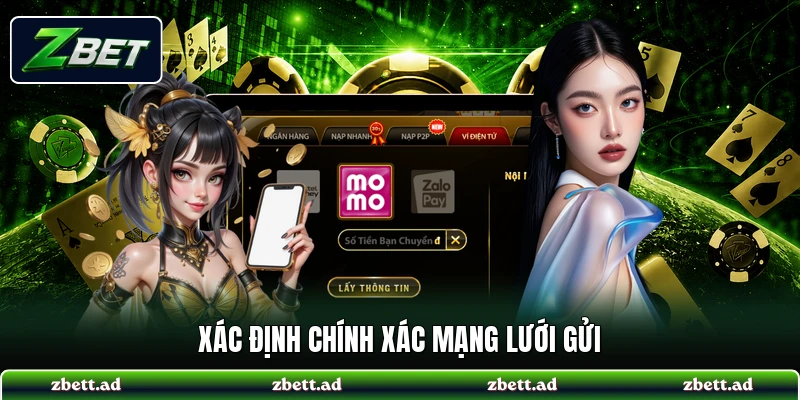 Xác định chính xác mạng lưới gửi